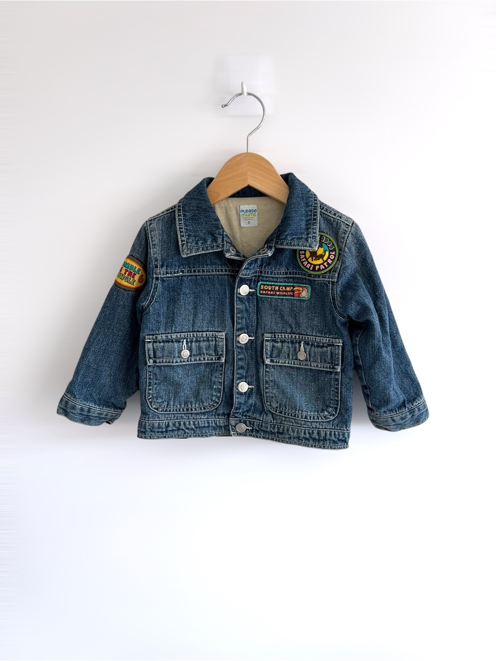 Vintage Please Mum Denim Jacket
